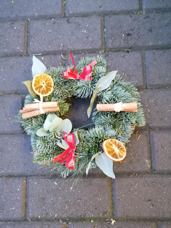 Wreath sales for grave