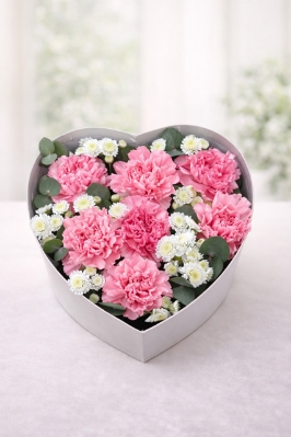 Carnation Sweetheart Box