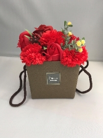Red Soap Bouquet