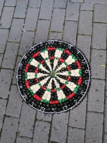 Dart board