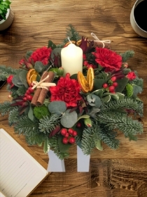 Traditional Candle Arrangement